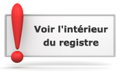 Exacompta 4402E, registre courrier, arrivee du courrier, inscription, lettre, paquet