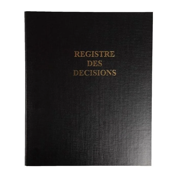 Registre des Décisions