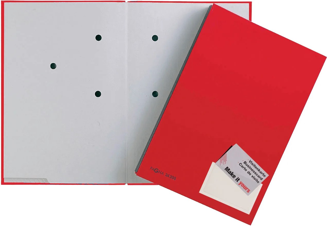Parapheur Signature 20 Compartiments - Rouge PAGNA Color