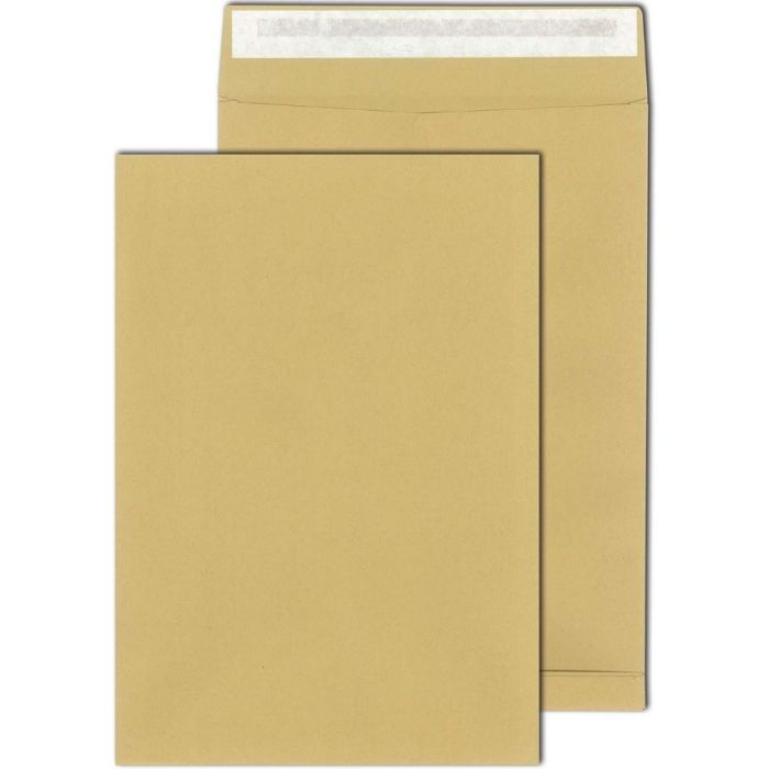 Enveloppe pochette courrier A4 papier kraft marron 90g 229 x 324