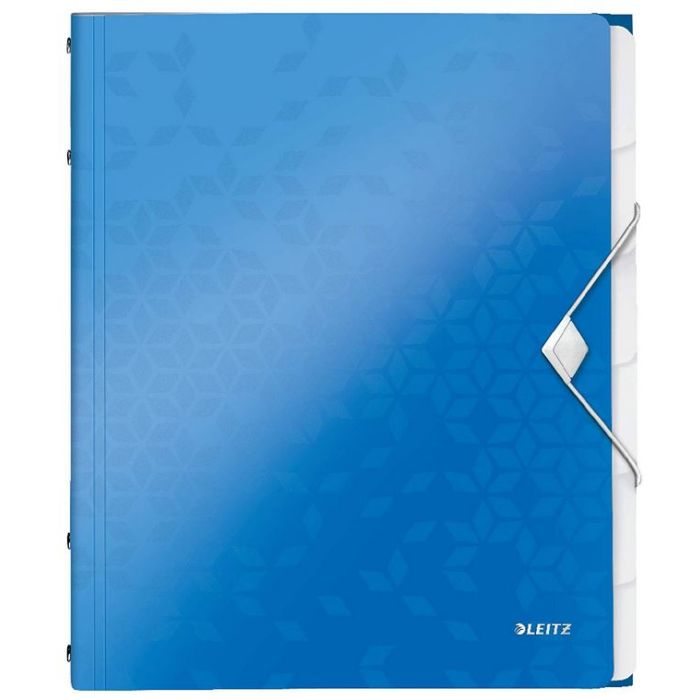 Trieur Papier A4 - 6 compartiments - Bleu LEITZ Wow