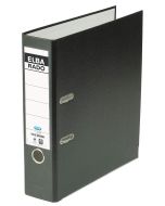 Classeur à levier en PVC - Dos 80 mm - Noir : ELBA Rado Plast Image