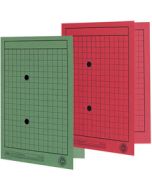 Chemise quadrillée A4 pour dossier de correspondance - Rouge - ELBA 100091662 Image