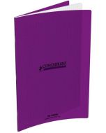 Cahier d'écolier - 96 pages Grands carreaux - 210 x 297 mm - Polypro Violet CONQUERANT