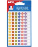 Photo Pastilles adhésives rondes - 8 mm - Assortiment AGIPA