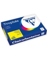 Ramette de papier de 250 feuilles A3 160g - Jaune Soleil : CLAIREFONTAINE Trophée Image