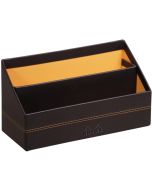 Porte-courrier 2 compartiments - Noir RHODIA