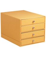 Module de classement - simili- cuir- Orange : 118860C RHODIA photo