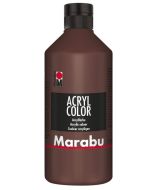 Peinture Acrylique - 500 ml - Brun moyen MARABU Acryl Color