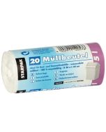 Lot de 20 Sacs Poubelle - 5 litres - Blanc : STARPAK