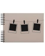 Album photos à spirales - 320 x 220 mm - 150 photos - Rose : EXACOMPTA Instants