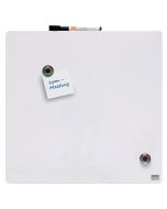 Tableau Mémo Magnétique Carré - Blanc - 360 x 360 mm : NOBO image