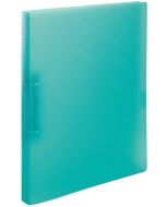Classeur à 2 anneaux - Dos de 25 mm - Turquoise Translucide : HERMA Modèle