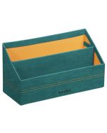 Corbeille à Courrier 3 compartiments - Noir : WEDO Office Photo