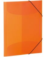 Chemise à élastiques A4 en PP translucide - Orange : HERMA Modèle