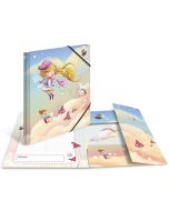 Chemise à élastiques A4 - Motif Danse des fées : HERMA Ecole Maternelle image