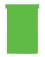 Photo Fiches T - Indice 4 / 124 mm - Vert : NOBO Lot de 100  réf. 2004005 