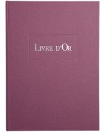 Livre d'Or - Bordeaux 220 x 170 mm LE DAUPHIN