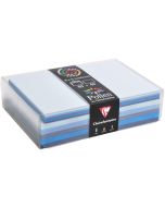 Carte en papier - 160 x 160 mm - Blanc naturel POLLEN Natura Lot de 25