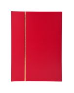EXACOMPTA 26163E Album de timbres 64 pages - Rouge