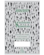 Planning des Congés 2026 / 2027 - Vacances et absences EXACOMPTA image modèle