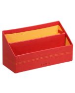 Corbeille à Courrier 3 compartiments - Noir : WEDO Office Photo