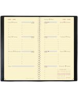 Agenda de poche 2025 - Planorizon - 88 x 170 mm QUO VADIS intérieur