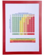 Pochette d'affichage magnétique - A4 - Rouge EXACOMPTA Visuel