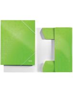 Photo Chemise à élastique WOW A4 - 3 rabats - Vert LEITZ Image