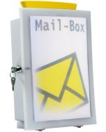 Boite aux lettres Gris clair - 260 x 128 x 375 mm HAN IMAGE'IN