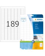 Étiquettes adhésives blanches - Multi-usages 4333 Herma