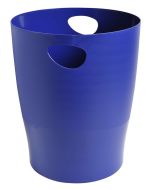 Corbeille à Papier ECOBIN - 15 litres - Bleu nuit Forever EXACOMPTA