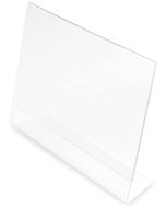 Porte-visuel droit - 1/3 A4 portrait DEFLECTO Exemple modèle