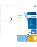 Étiquettes adhésives blanches Premium - 210 x 148 mm HERMA 5064