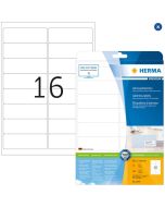 Étiquettes adhésives blanches - Multi-usages 5075 Herma