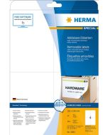 HERMA 5082 : Étiquettes adhésives blanches - Multi-usages - 105,0 x 148,0 mm