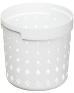 Bac de rangement - 133 x 133 x 126 mm - Blanc NHG Seoul Round Organizer M