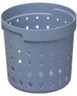 Bac de rangement - 133 x 133 x 126 mm - Bleu NHG Seoul Round Organizer M