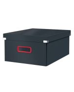 Boîte de rangement Click & Store Cosy L - 369 x 482 x 200 mm - Gris : LEITZ image