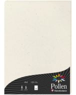 Feuilles de couleur A4 - Blanc naturel POLLEN Natura Lot de 25 Exemple