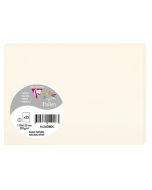 Cartes en papier - C6 110 x 155 mm - Blanc naturel POLLEN Lot de 25