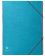 Trieur 12 compartiments - Turquoise EXACOMPTA Teksto