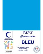 Chemise pour dossier A4 - Bleu ELVE Pep's Lot de 102