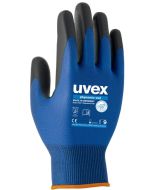 Gants de travail - Bleu/Anthracite - Taille 8 UVEX Phynomic wet