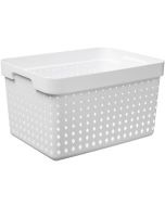 Bac de rangement pour Tiroir - 158 x 118 x 73 mm - Bleu NHG Seoul Organizer L