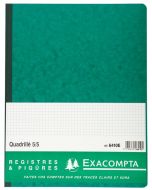 EXACOMPTA 6410E : Registre quadrillé folioté - 320 x 250 mm (Fournitures)