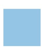 Feuilles de couleur A4 210 x 297 mm - Bleu glace FOLIA