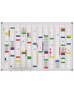Photo Tableau pour planning annuel perpétuel - 900 x 600 mm MAUL