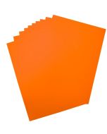 Carton pour affiche - 480 x 680 mm - Orange Brillant - 380 g/m² : FOLIA Couleur