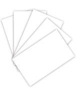Feuilles de papier de couleur - 500 x 700 mm - Blanc : FOLIA Visuel